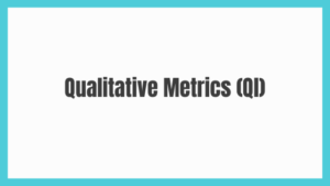 Qualitative Metrics